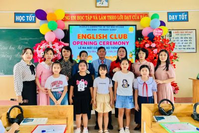 LỄ RA MẮT CÂU LẠC BỘ TIẾNG ANH NĂM HỌC 2025-2026.