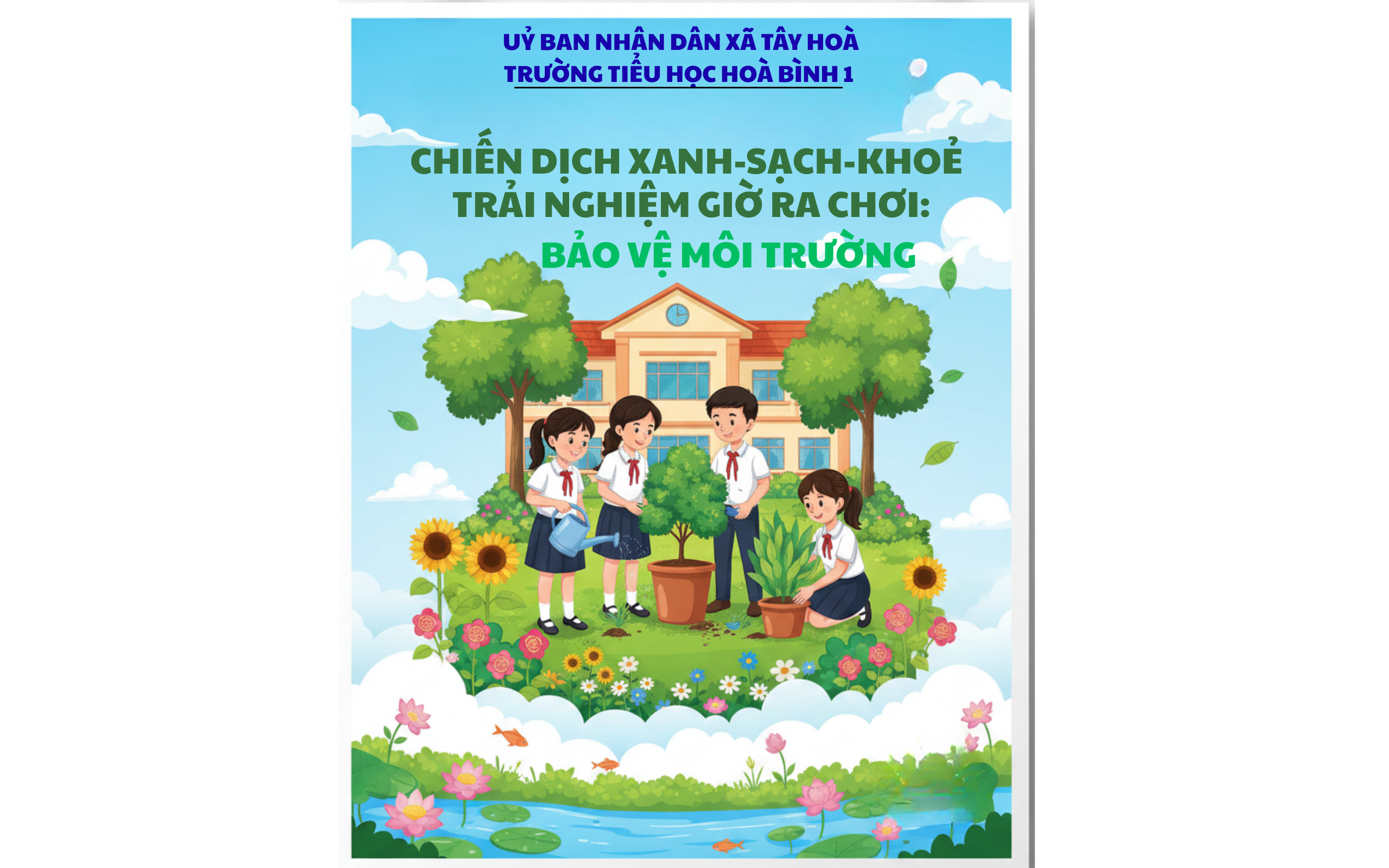 THỰC HIỆN CHIẾN DỊCH “XANH-SẠCH-KHOẺ” NĂM HỌC 2025-2026. THỰC HIỆN CHIẾN DỊCH “XANH-SẠCH-KHOẺ” NĂM HỌC 2025-2026.