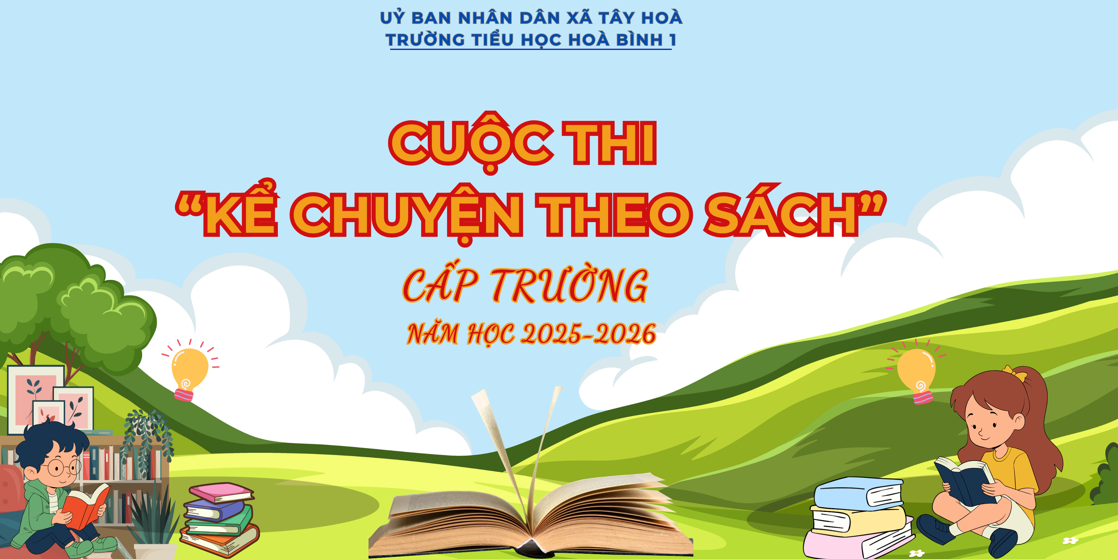 CUỘC THI “KỂ CHUYỆN THEO SÁCH” CẤP TRƯỜNG NĂM HỌC 2025-2026